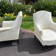 Paire de fauteuils anglais