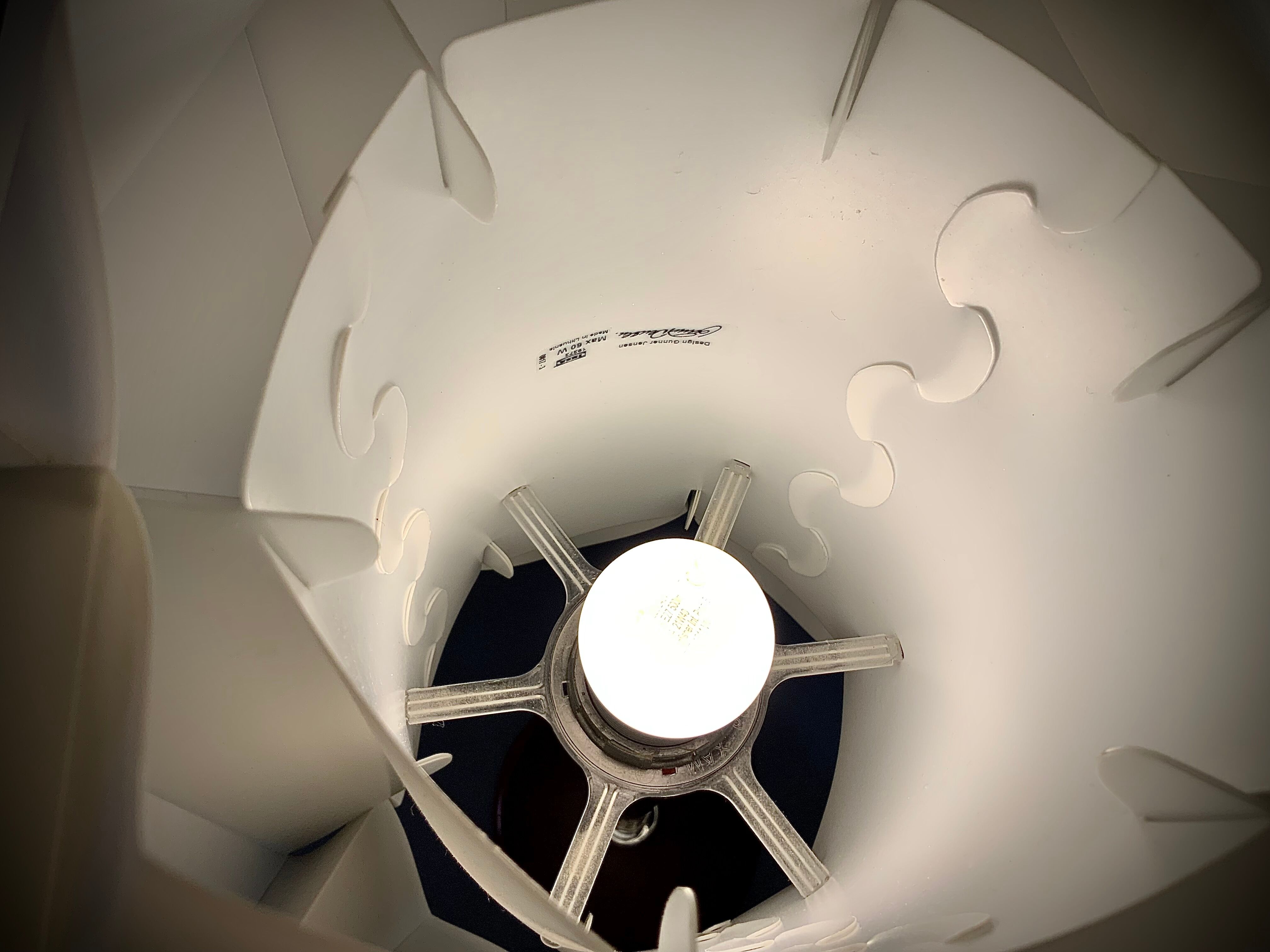 Pair of Scandinavian lamps