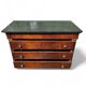 Commode Empire en acajou