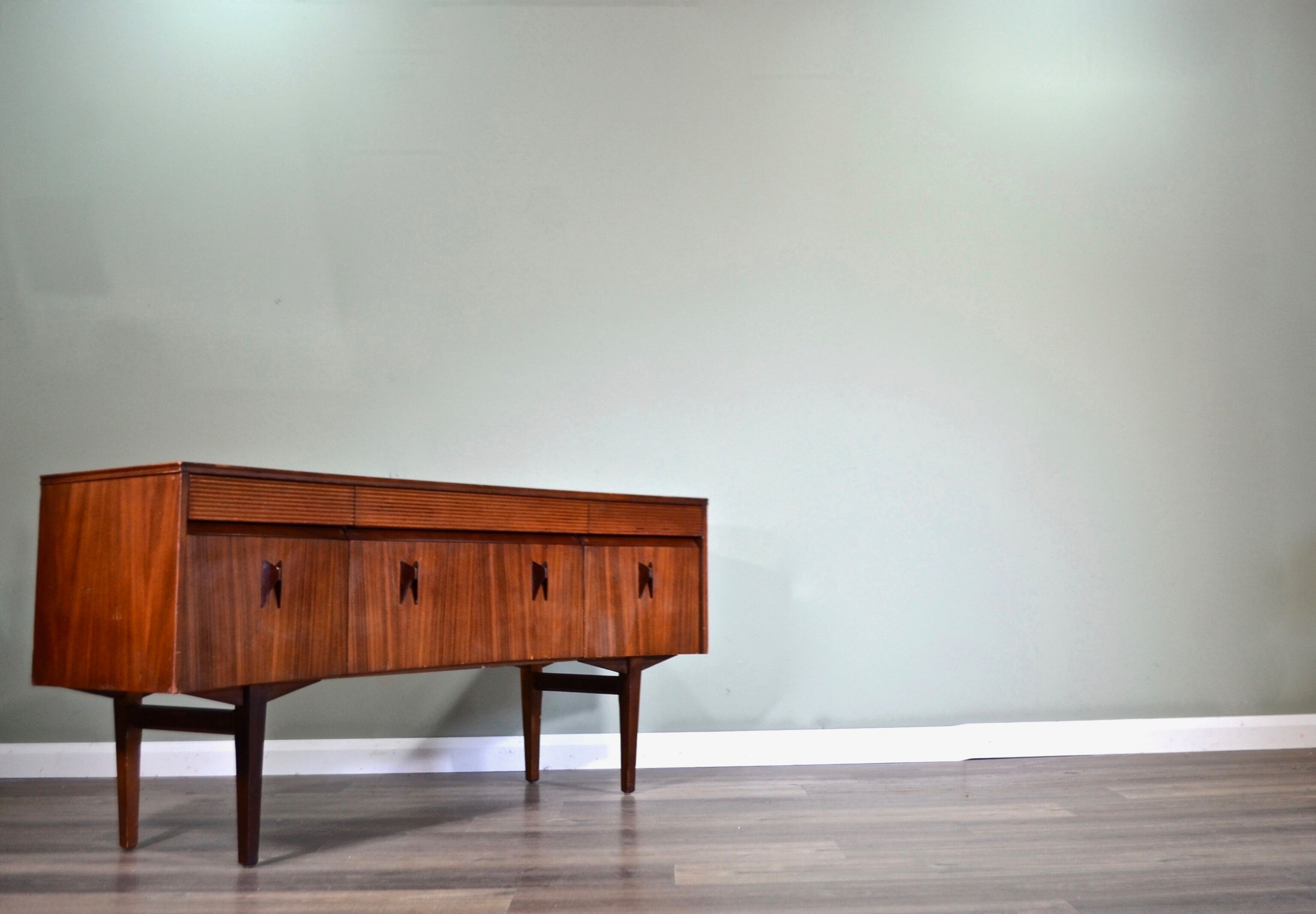 Vintage midcentury teak sideboard by Elliots of Newbury