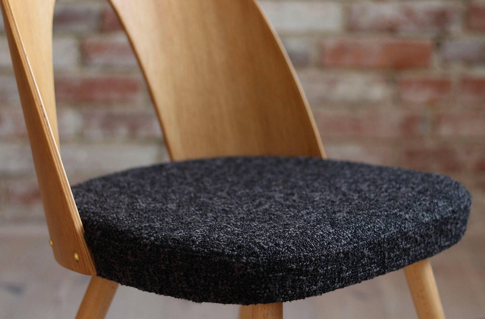 Set of 10 MidCentury Dining Chairs by A. Šuman, Reupholstery Options