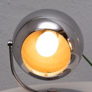 Pair of mid century space-age positioning desk lamps, 1960, Central Europe