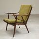 Boomerang armchair by Antonin Suman for Ton Bystrice Thonet 1960