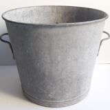 Lessiveuse h35cm en zinc jardin
