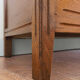 Commode en bois massif vintage