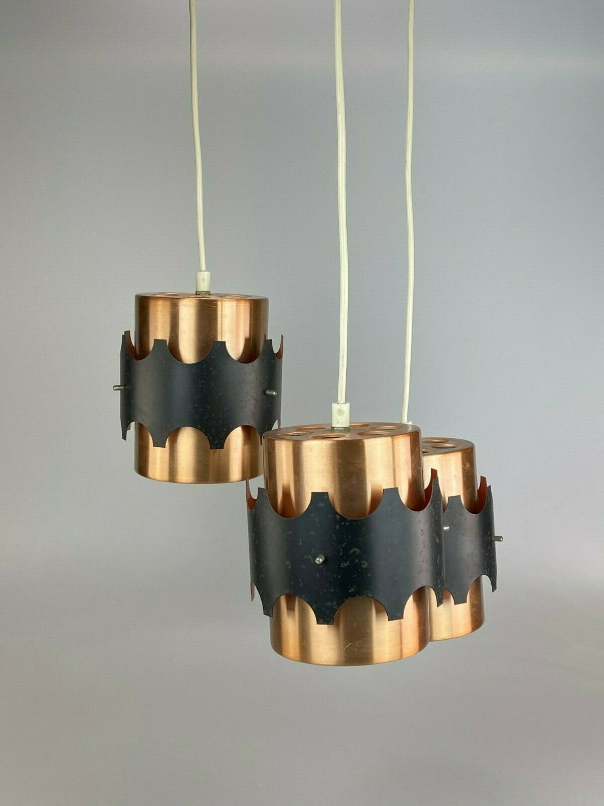 60s 70s lamp light ceiling lamp cascade lamp metal space age design