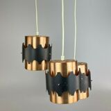 60s 70s lamp light ceiling lamp cascade lamp metal space age design