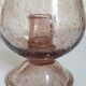 Vintage Biot blown glass tealight holder