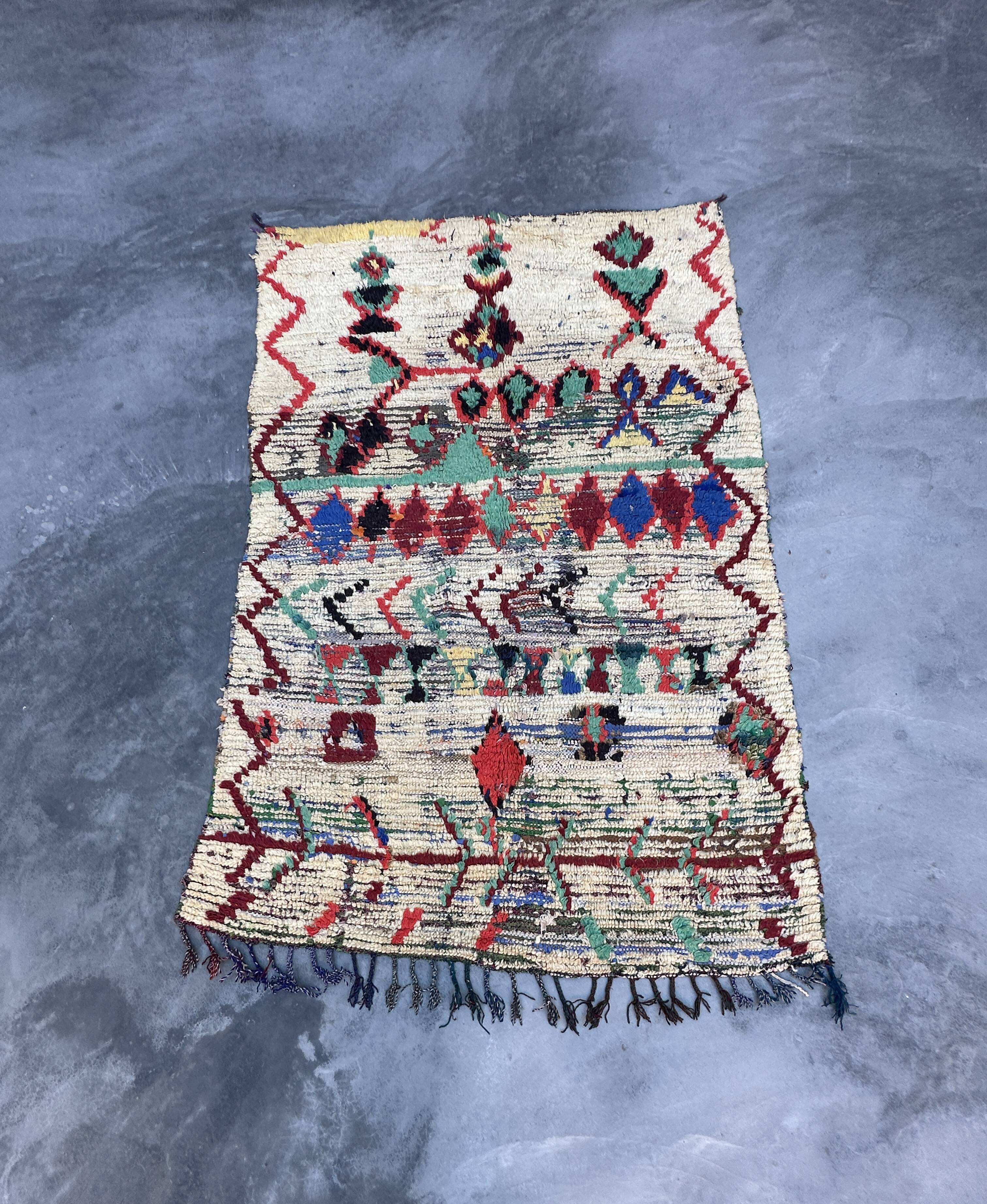 Moroccan rug 128x193cm
