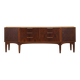Buffet en noyer, design danois, années 1960, fabriqué au Danemark