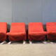 Fauteuils Concorde de Pierre Paulin, ensemble de 4, années 1960.
