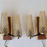 Pair of Midcentury Wall Lamps Sego Armatur, Sweden, 1960s