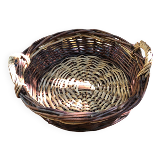 Wicker fruit basket