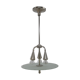 Art Deco Nickel-plated Chandelier, 1920s