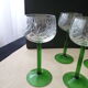 Set de 6 verres à vin d'Alsace en cristallin