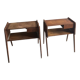 Deux tables de chevet