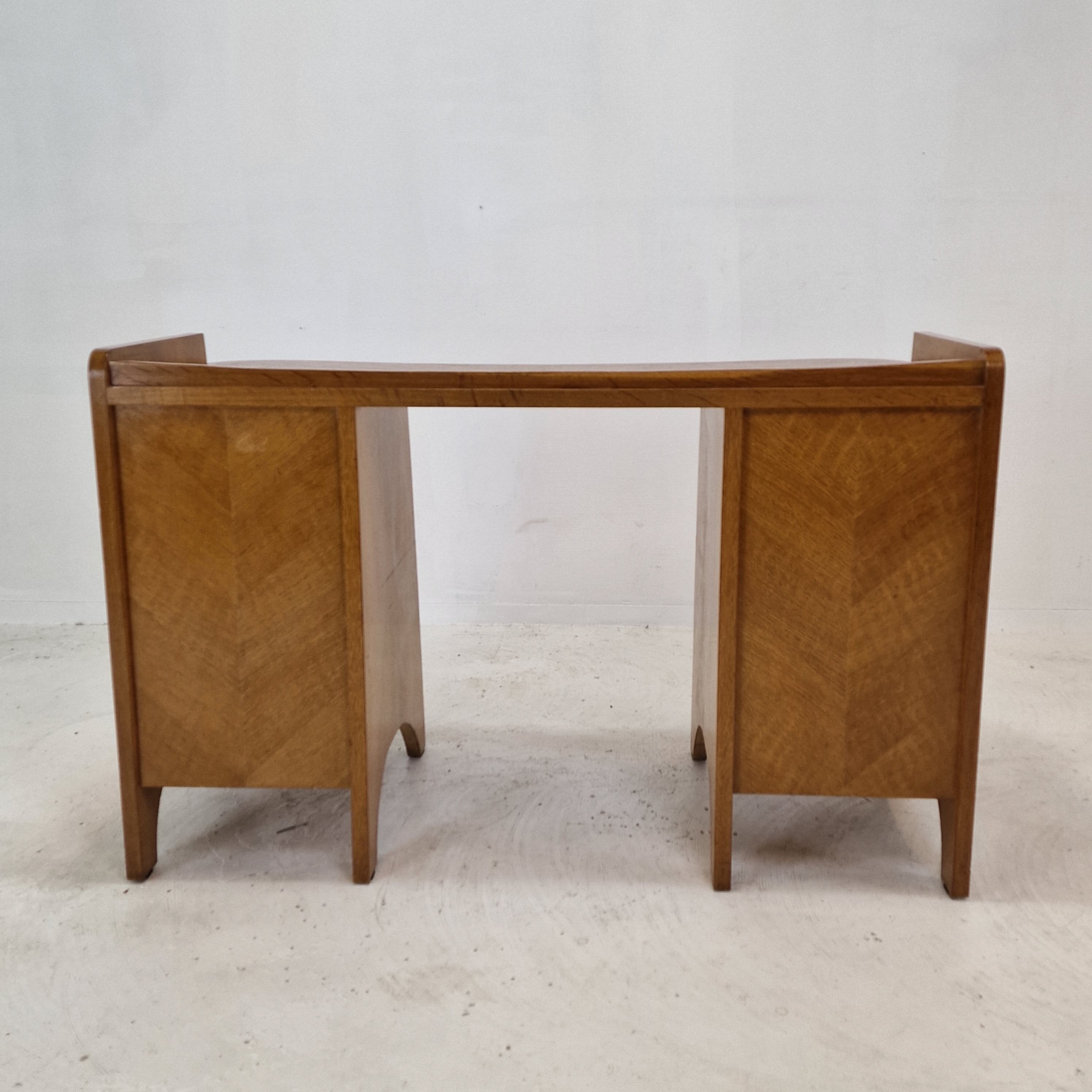 Italian Oak Writing Desk, 1960s