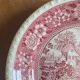 Ensemble de douze assiettes plates Villeroy & Boch – Rusticana, décor cottage anglais, coloris rose