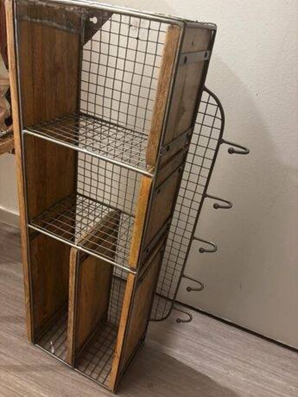 Étagère murale industrielle bois métal La Redoute Areglo