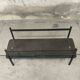 Vintage modernist glass coffee table