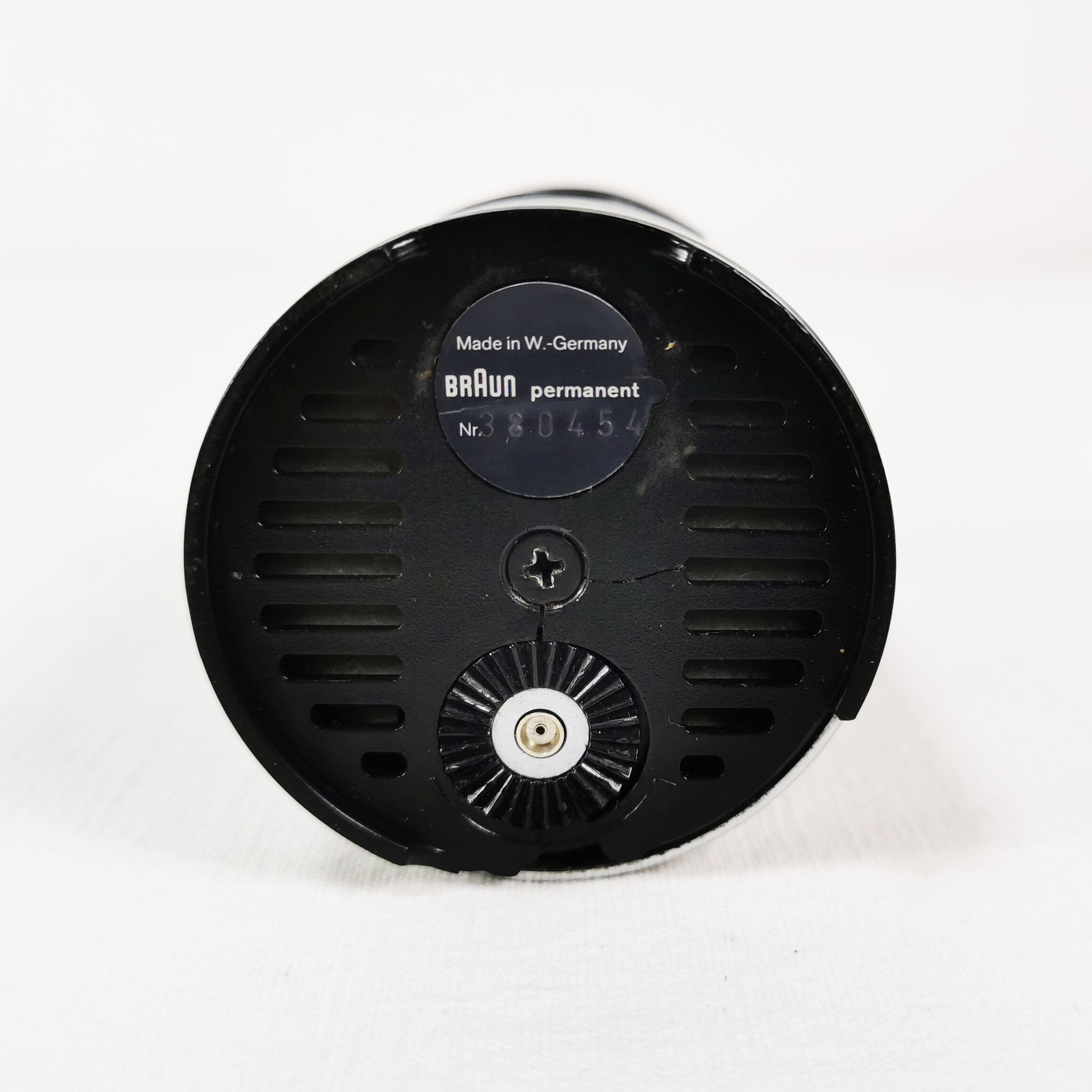 Table lighter, Braun t2, designed by Dieter Rams, Germany, 1960s.