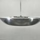 Bauhaus UFO Chandelier by Drupol, Chrome Glass Pendant, 1940s