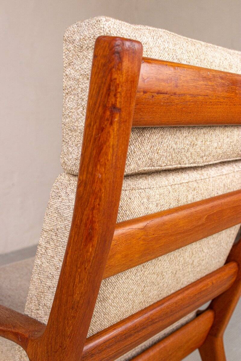 Mid-Century Teak Armchair by Juul Kristensen, Denmark, 1960s