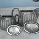 Art deco objects in their art tin juices