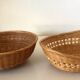 Lot de 5 paniers osier vintage