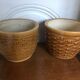 Vintage ceramic pot cover