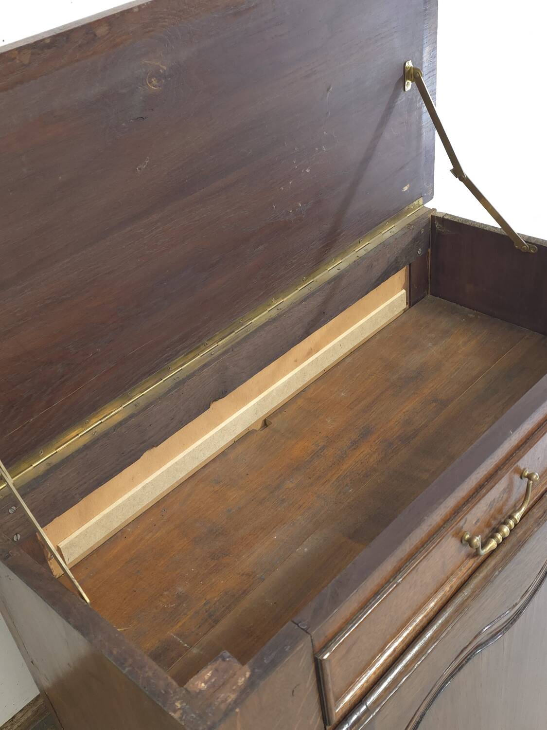 19th century oak jam cupboard