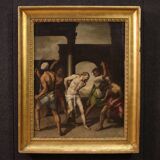 17th century Italian painting, Flagellation of Christ