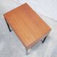 Vintage modernist teak bedside table