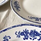 Assiettes creuses anciennes l'Amandinoise