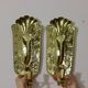 Mid Century Swedish Brass Sconces