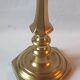 Antique bronze candlestick, 19th century, torch holder, candelabrum.