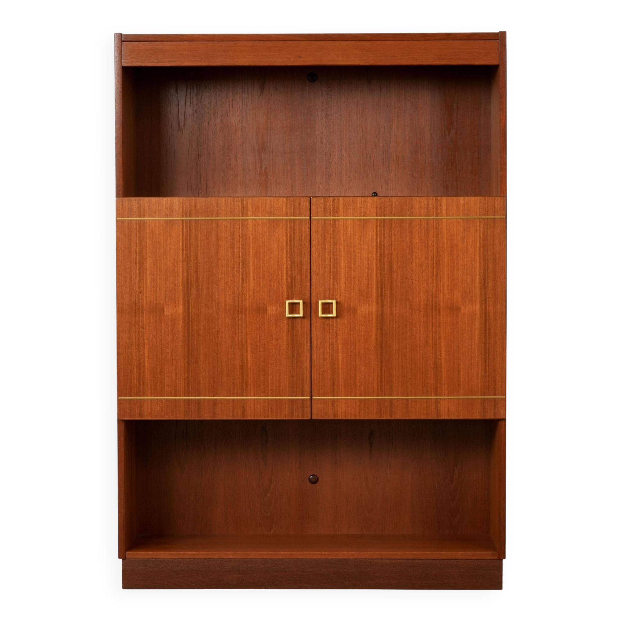 Teak bookcase, Danish design, 1970s, production: Denmark