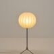Lampadaire vintage en cocon avec accent en laiton, années 1960