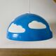 Vintage ikea Skojig blue pendant light