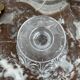 Moulded and cut crystal drageoir from Creusot Baccarat early 19th century
