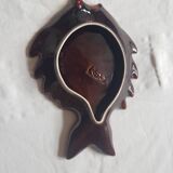 Vintage Vallauris aperitif bowl in the shape of a fish