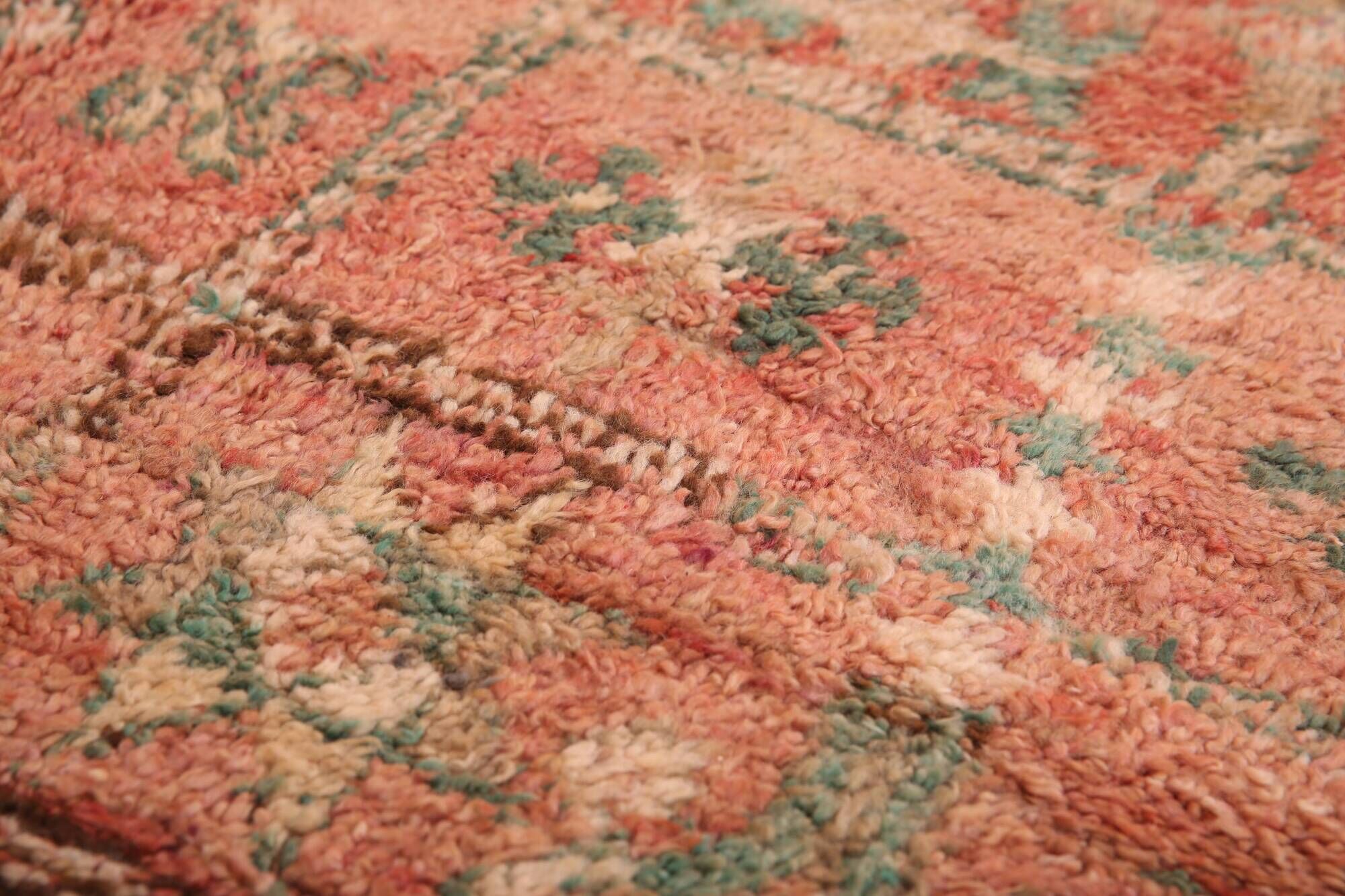 Vintage Moroccan Wool Rug 169 x 280 cm, Berber Handmade Rug Bohemian Style