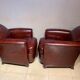 Paire de fauteuils club
