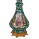 Pair of lamps in Canton porcelain and bronze, circa 1880