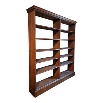 Large open shop shelf from the French antique store by Chalmette, 1930s.