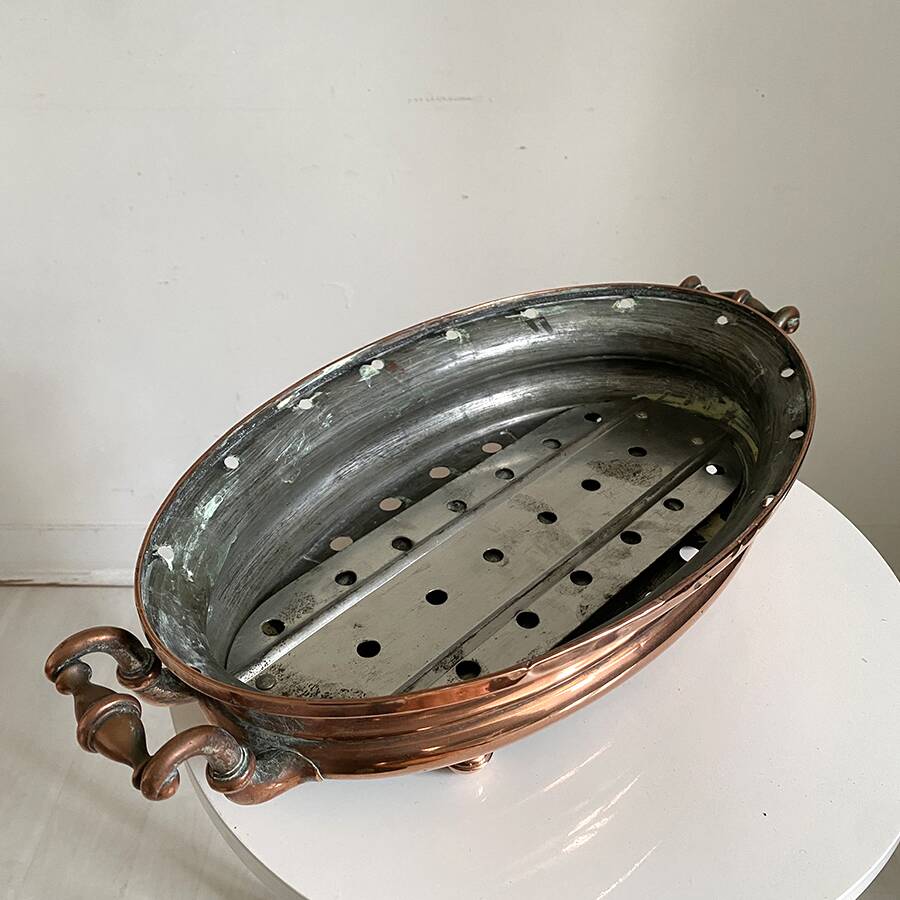 Copper Dish Warmer
