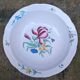 Set of 3 earthenware dishes from Sarreguemines, Riquewihr model.