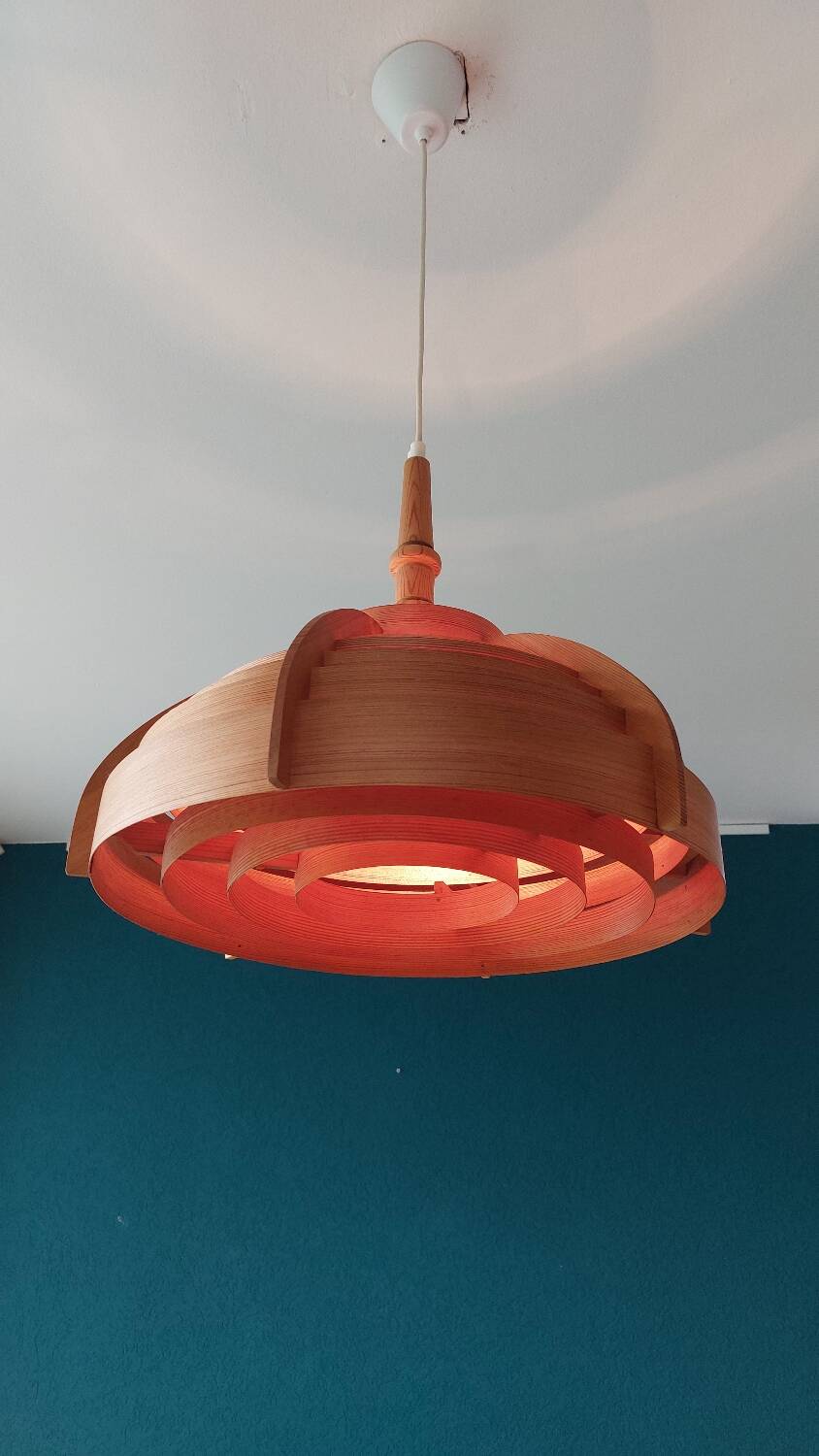 Vintage hanglamp van Hans Agne Jakobsson 1960's