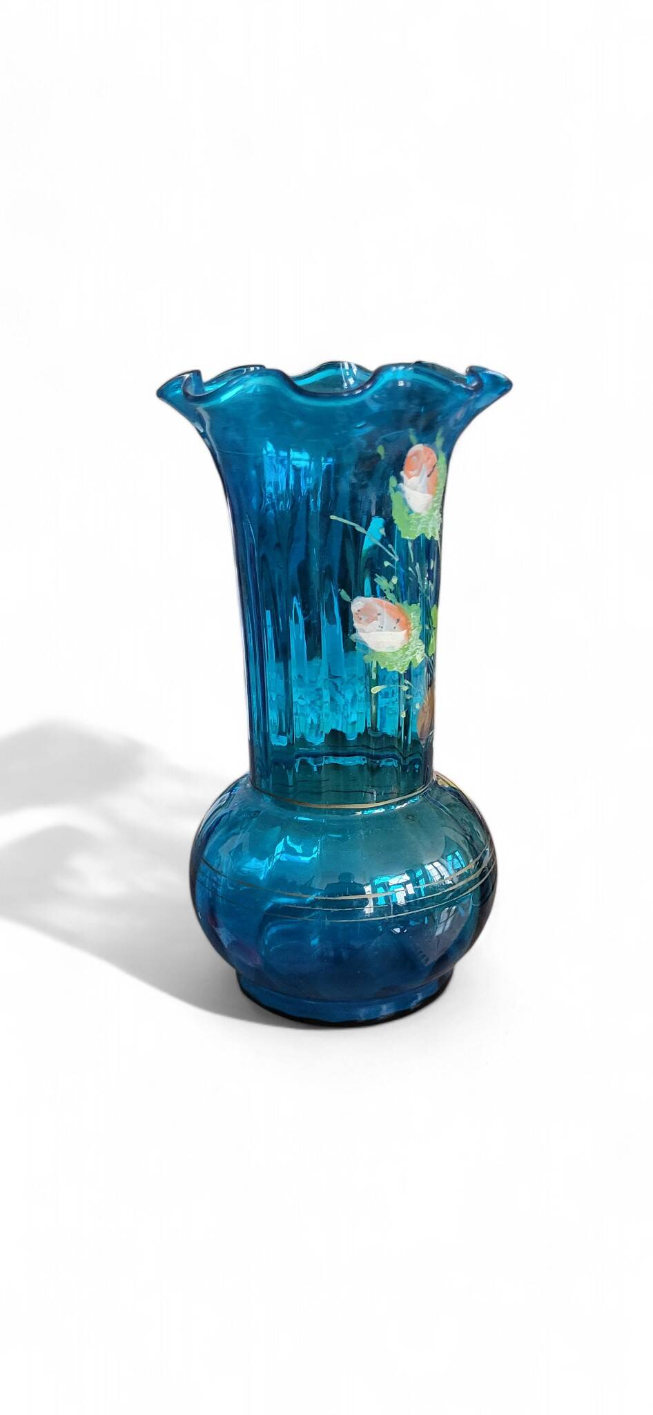 Art Nouveau glass vase