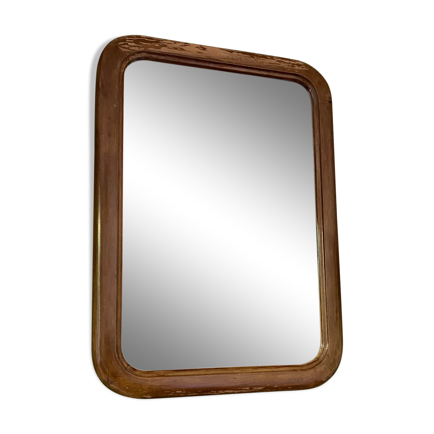 Old rectangular mirror